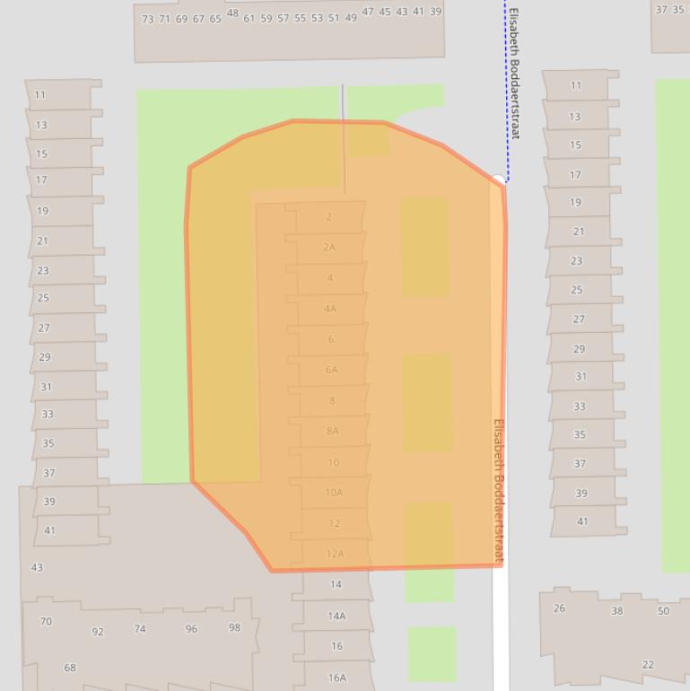 Kaart van postcodegebied 1066XG.