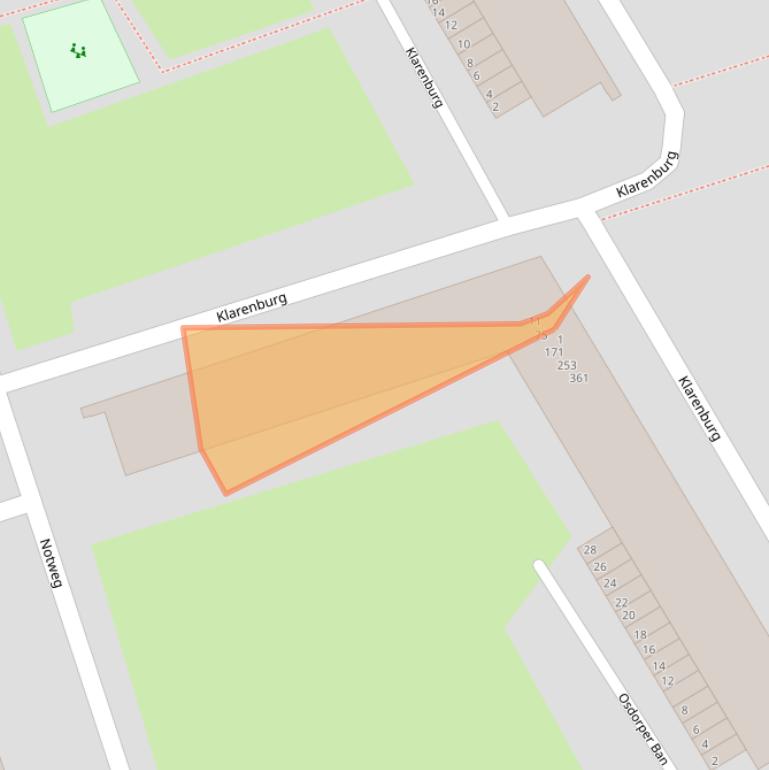 Kaart van postcodegebied 1068XN.