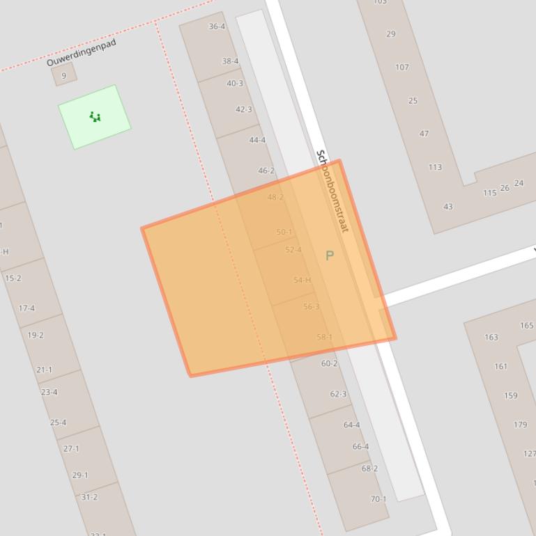Kaart van postcodegebied 1069BL.