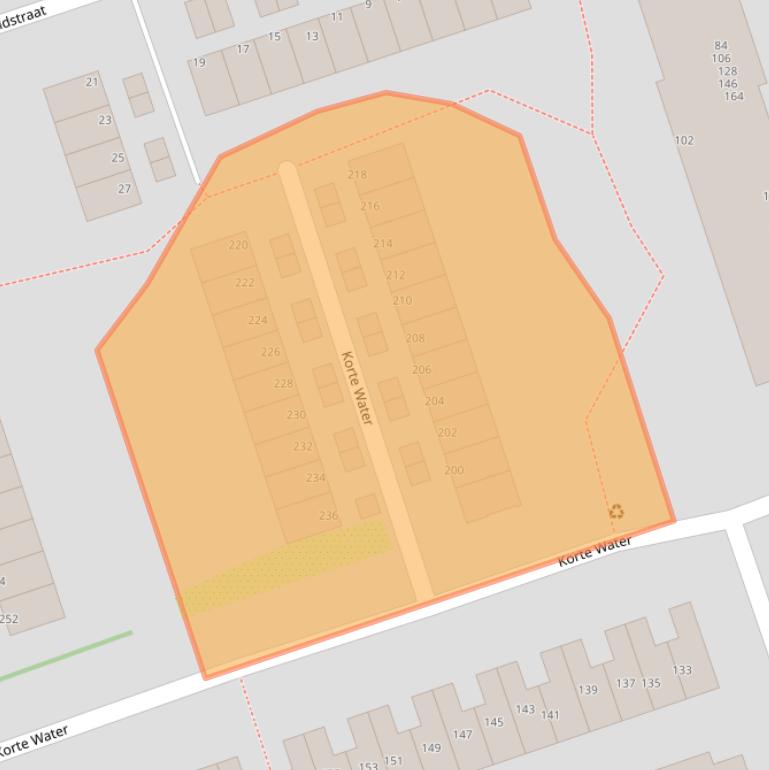 Kaart van postcodegebied 1069GS.