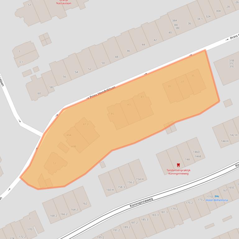 Kaart van postcodegebied 1075BA.