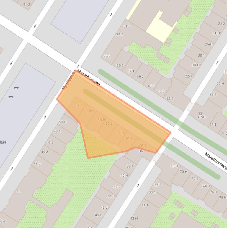 Kaart van postcodegebied 1076TL.