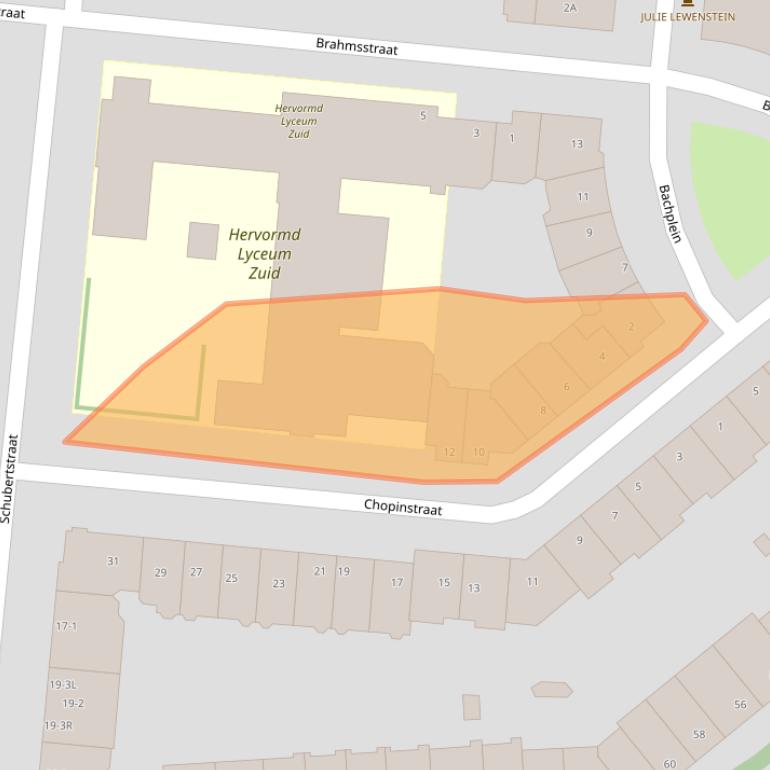 Kaart van postcodegebied 1077GN.
