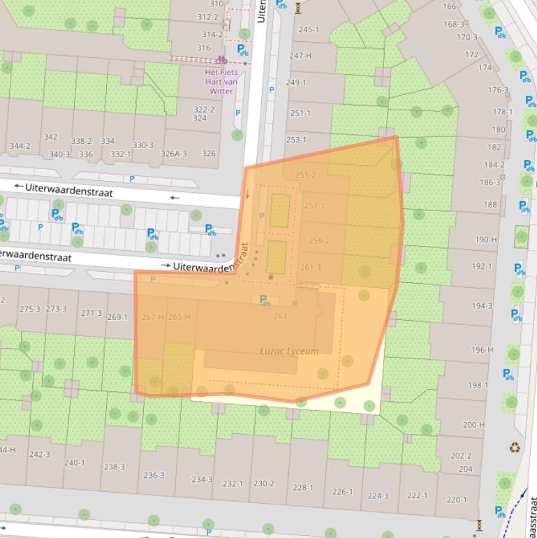 Kaart van postcodegebied 1079CR.