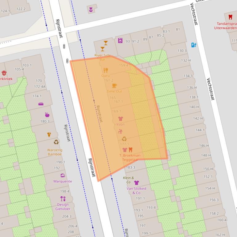 Kaart van postcodegebied 1079HD.