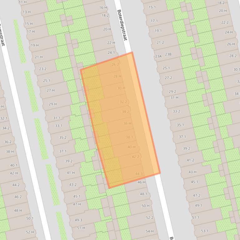 Kaart van postcodegebied 1079SX.