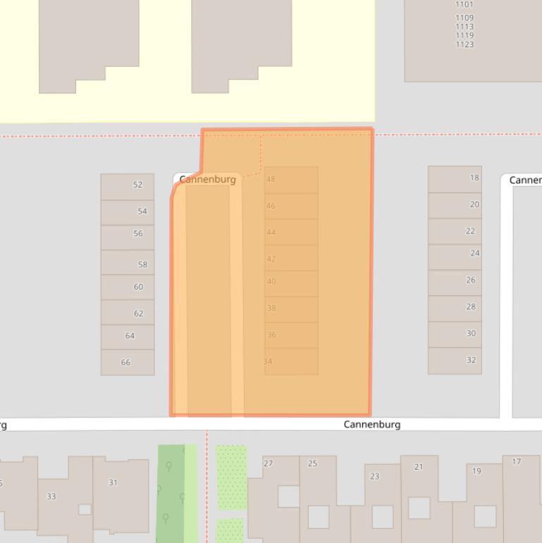 Kaart van postcodegebied 1081HA.