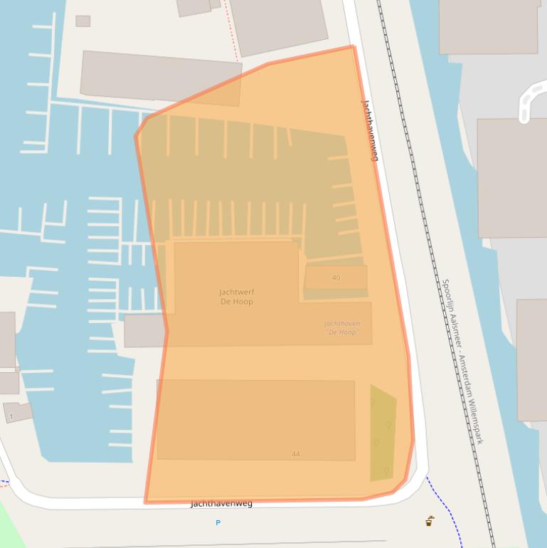 Kaart van postcodegebied 1081KA.