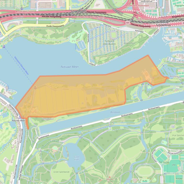 Kaart van postcodegebied 1081KG.