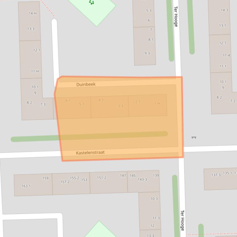 Kaart van postcodegebied 1082CP.