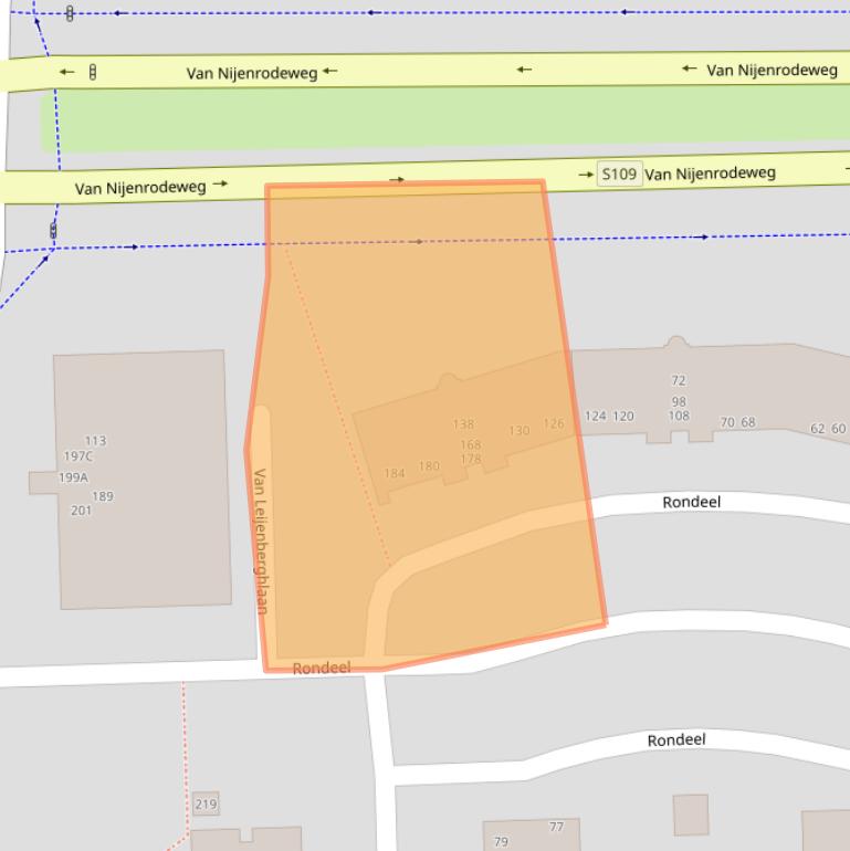 Kaart van postcodegebied 1082MH.
