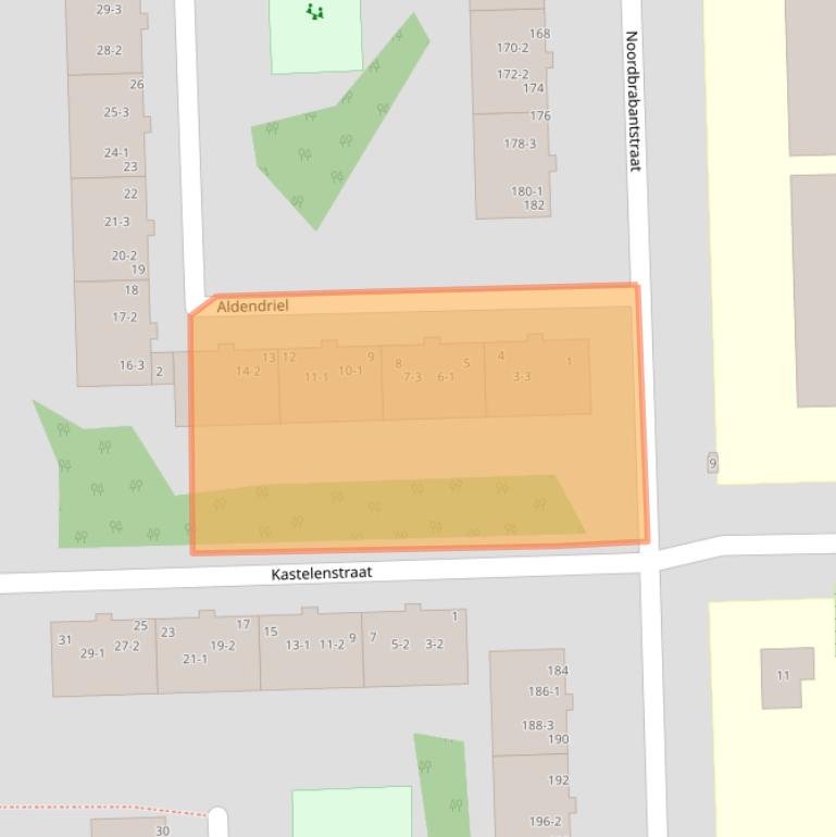 Kaart van postcodegebied 1083BL.