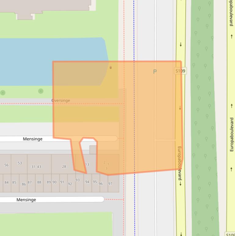 Kaart van postcodegebied 1083HA.