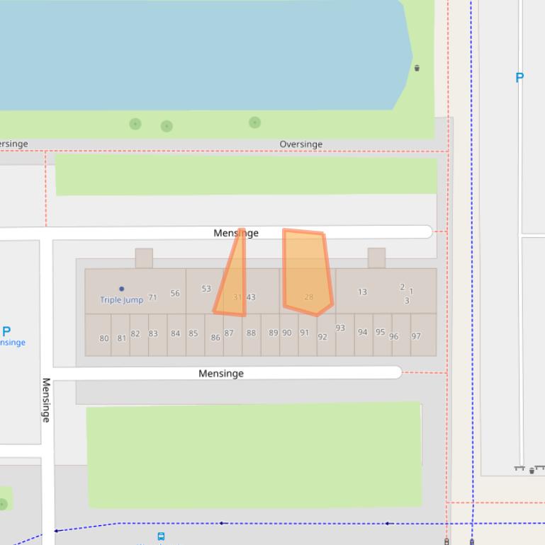 Kaart van postcodegebied 1083HC.
