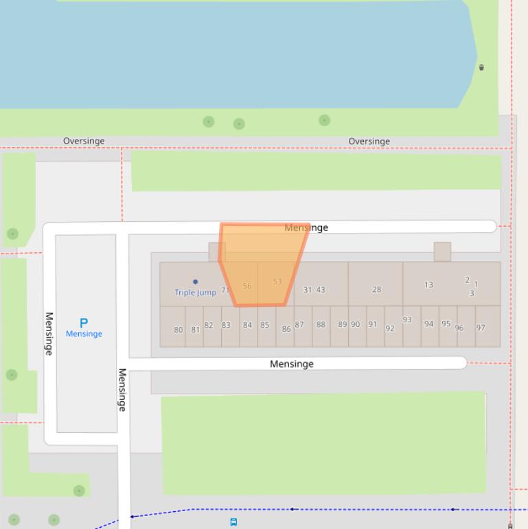 Kaart van postcodegebied 1083HE.