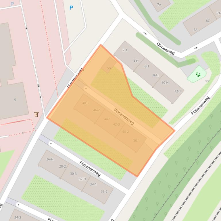 Kaart van postcodegebied 1091KV.