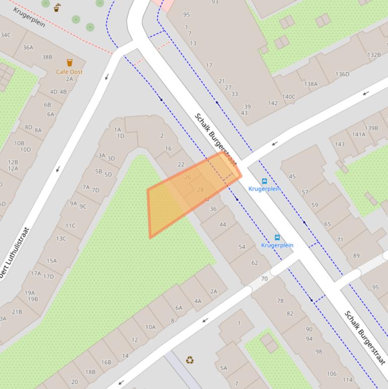 Kaart van postcodegebied 1091LL.