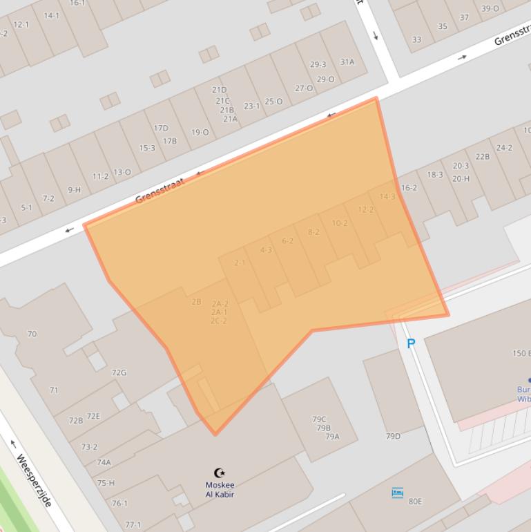 Kaart van postcodegebied 1091SX.