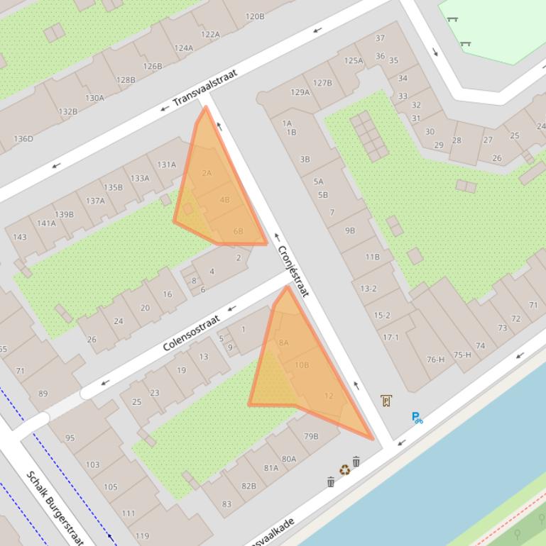 Kaart van postcodegebied 1092JD.
