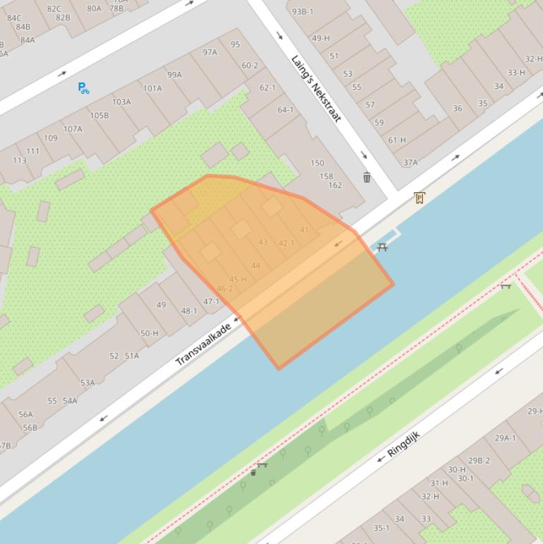 Kaart van postcodegebied 1092JN.