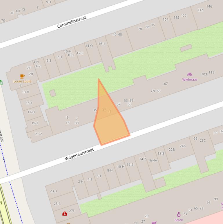 Kaart van postcodegebied 1093CE.