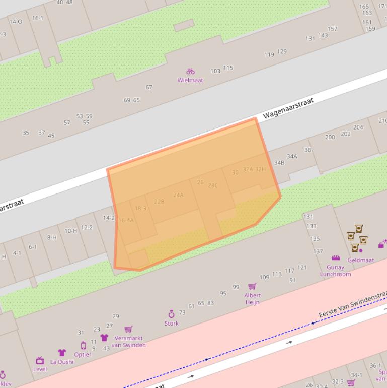 Kaart van postcodegebied 1093CR.