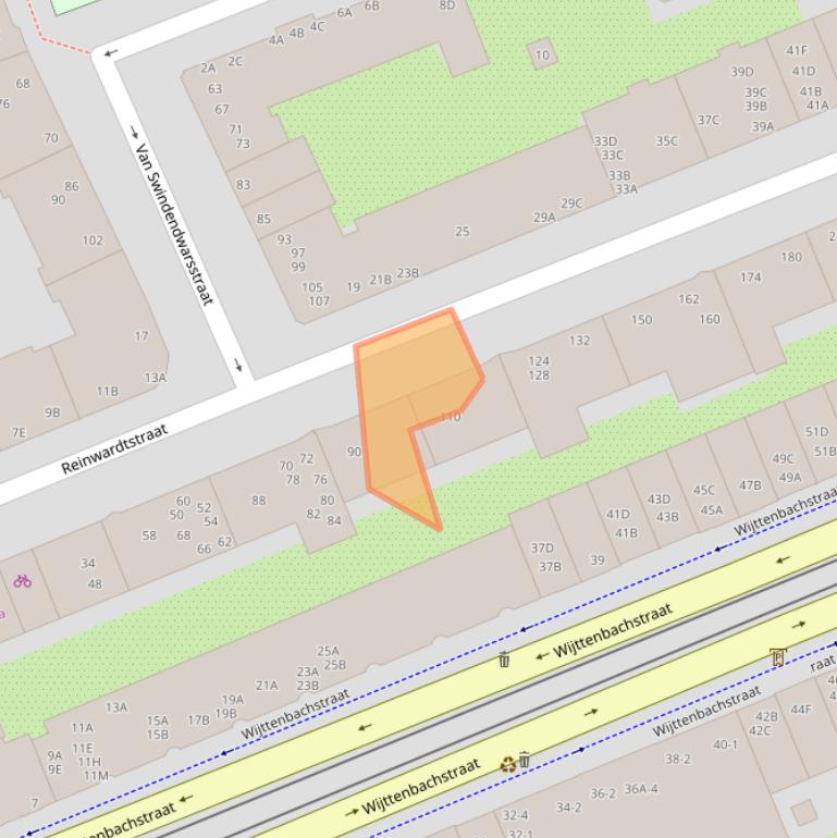 Kaart van postcodegebied 1093HN.