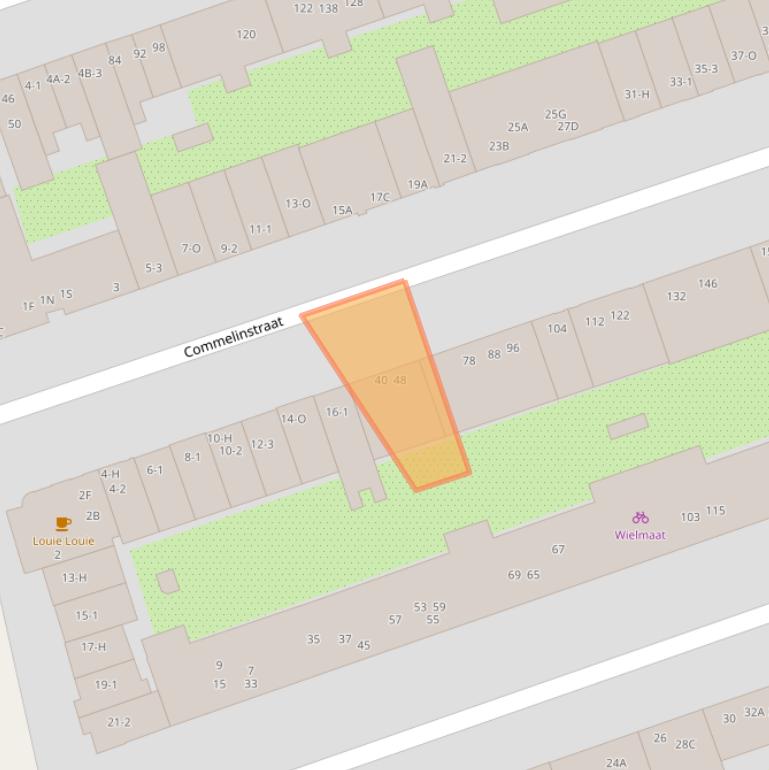 Kaart van postcodegebied 1093TV.