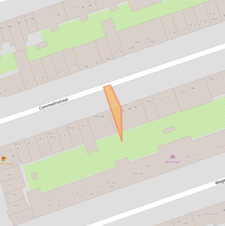 Kaart van postcodegebied 1093TX.