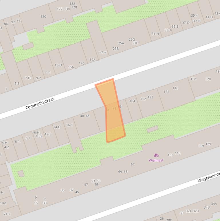 Kaart van postcodegebied 1093VA.