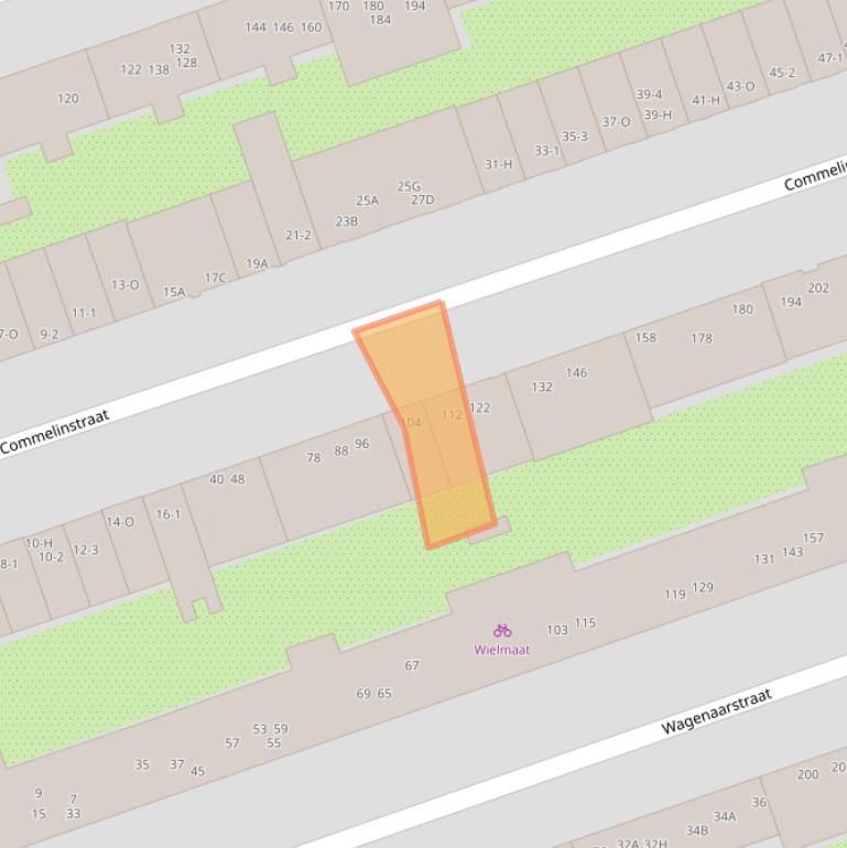 Kaart van postcodegebied 1093VC.