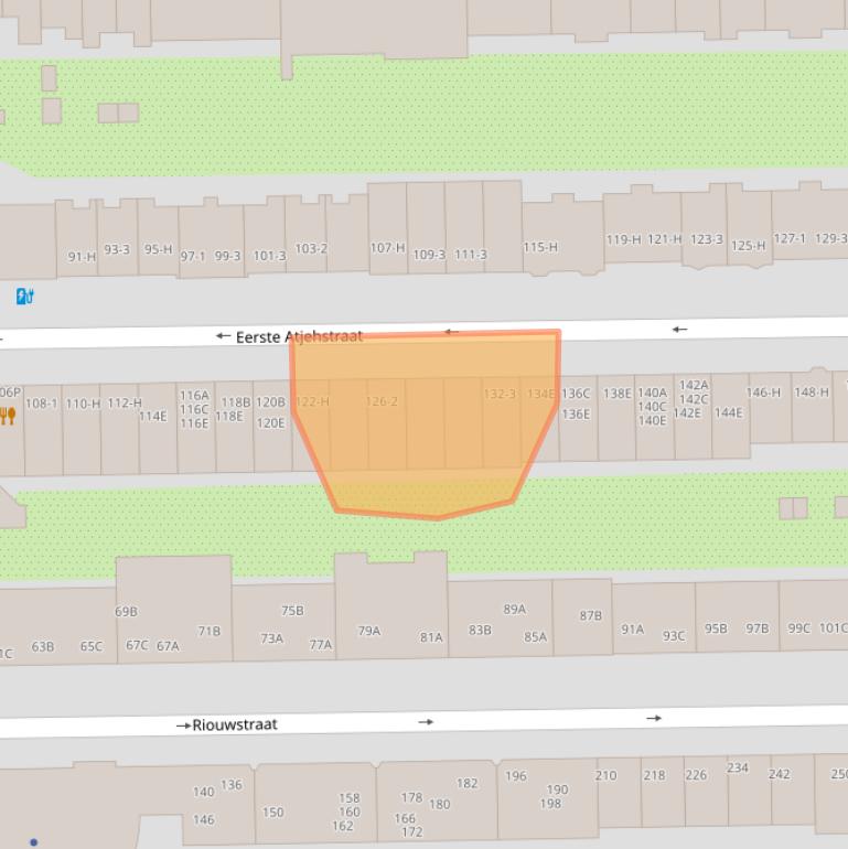 Kaart van postcodegebied 1094KT.