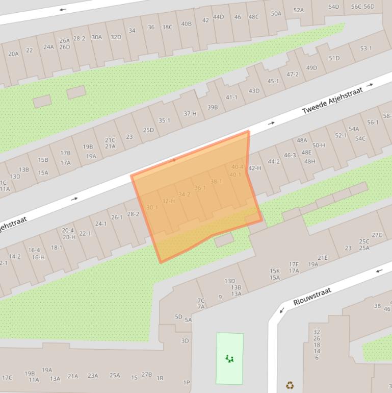 Kaart van postcodegebied 1094LH.