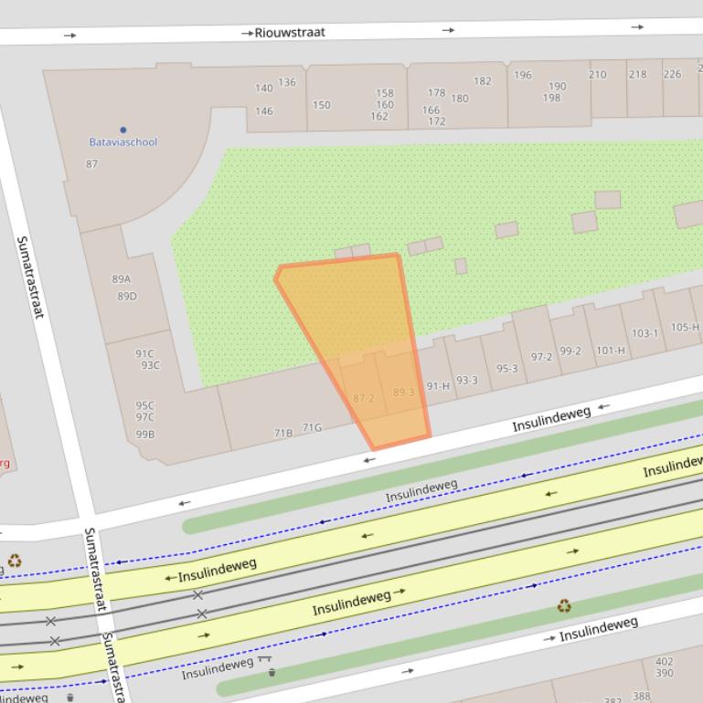 Kaart van postcodegebied 1094PD.