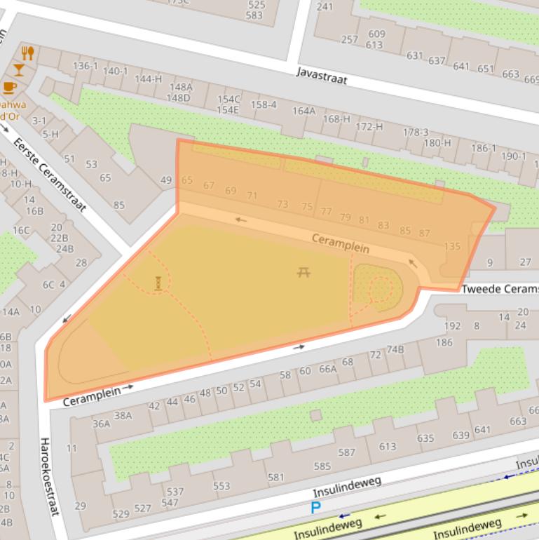 Kaart van postcodegebied 1095DE.