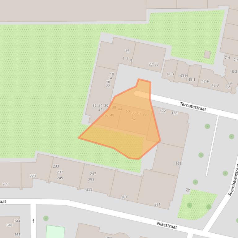 Kaart van postcodegebied 1095VM.