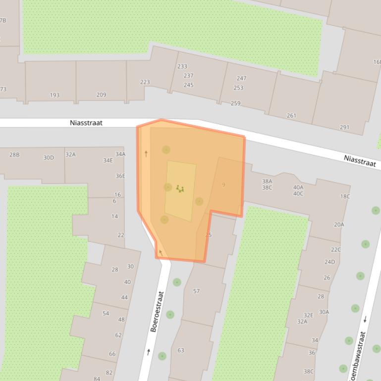 Kaart van postcodegebied 1095VN.