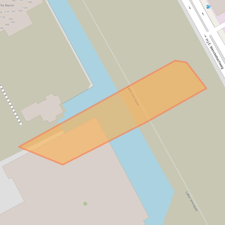 Kaart van postcodegebied 1096DJ.