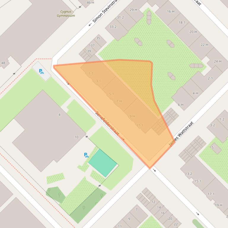 Kaart van postcodegebied 1097CV.