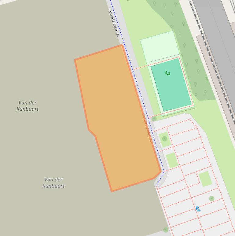 Kaart van postcodegebied 1097LP.