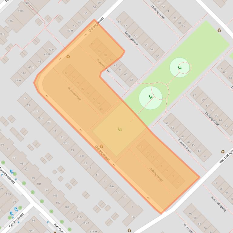 Kaart van postcodegebied 1097RZ.