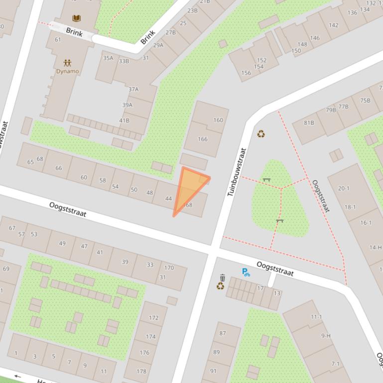 Kaart van postcodegebied 1097ZV.