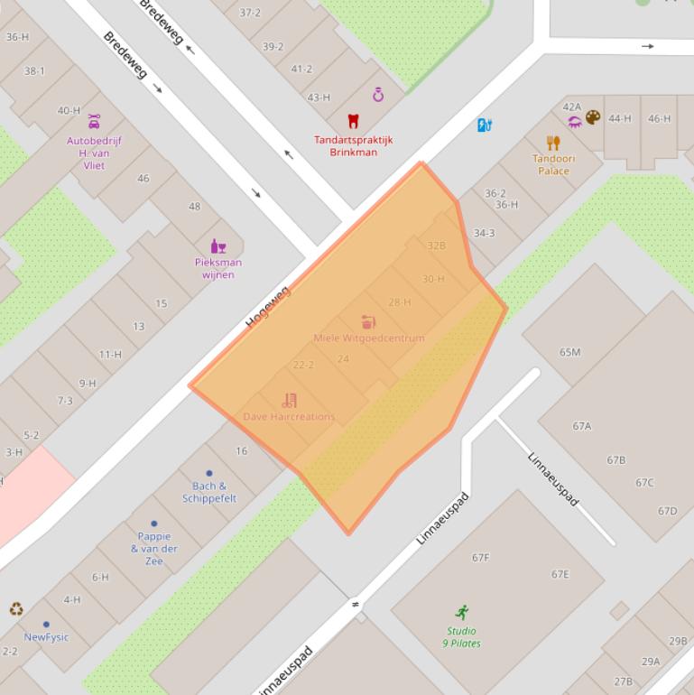 Kaart van postcodegebied 1098CC.