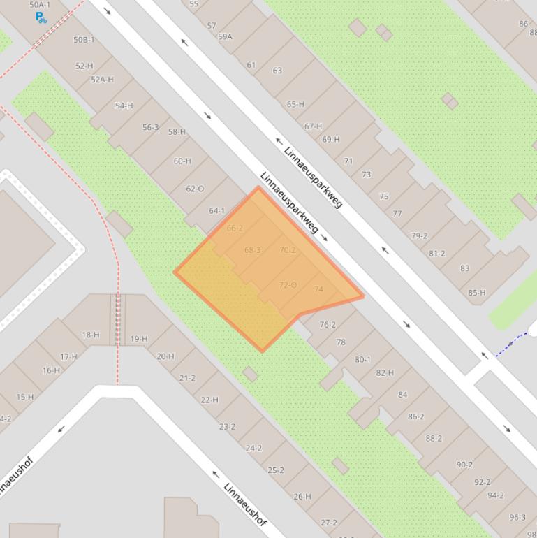 Kaart van postcodegebied 1098EG.