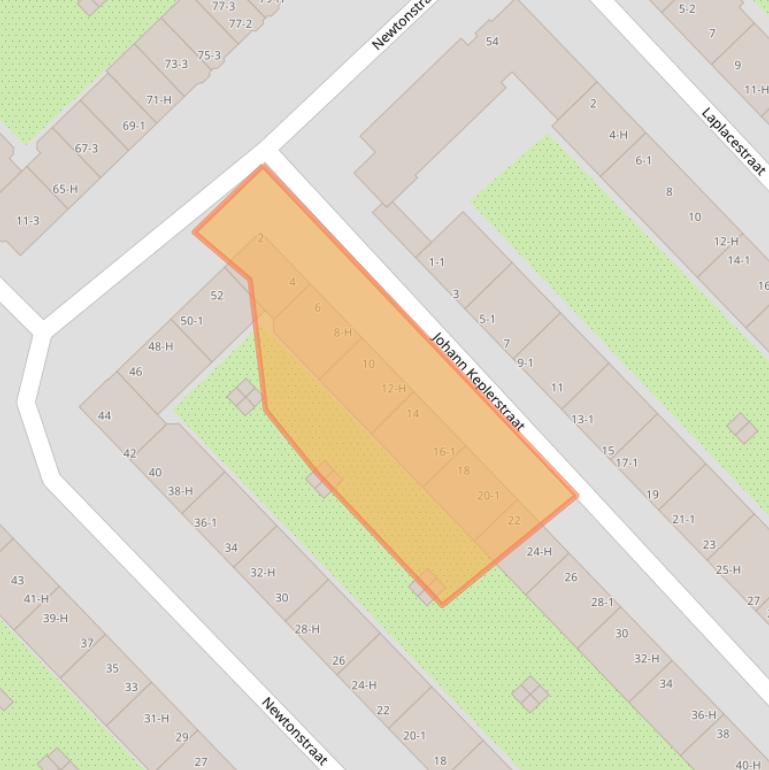 Kaart van postcodegebied 1098HL.