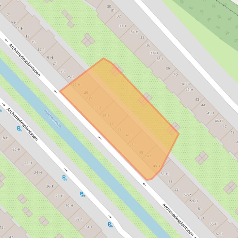 Kaart van postcodegebied 1098JW.