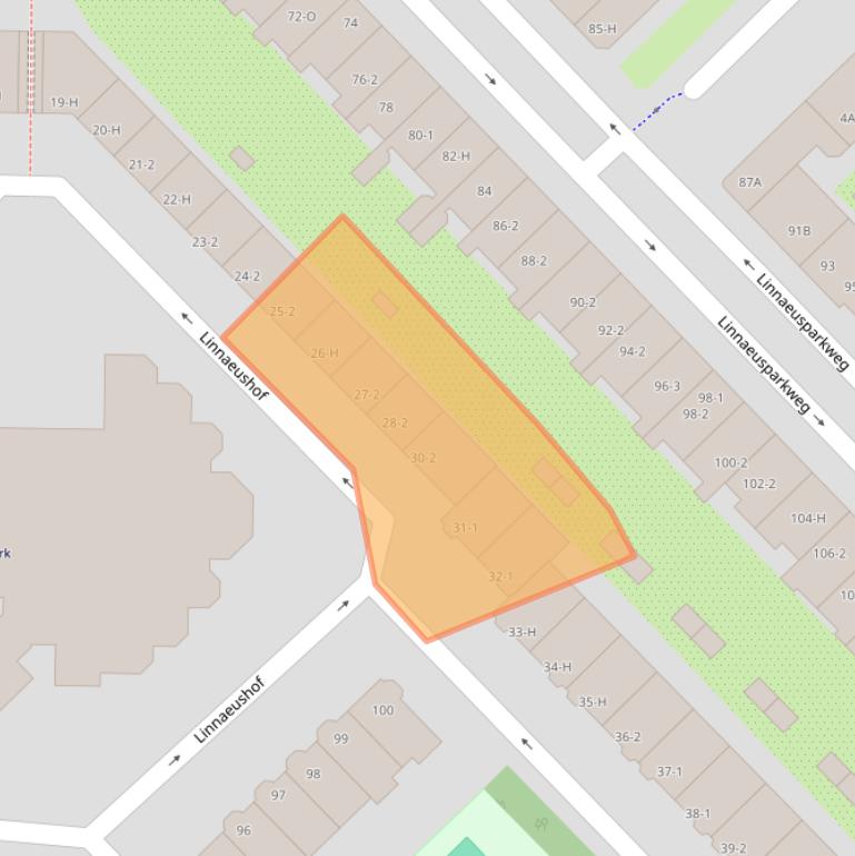 Kaart van postcodegebied 1098KK.