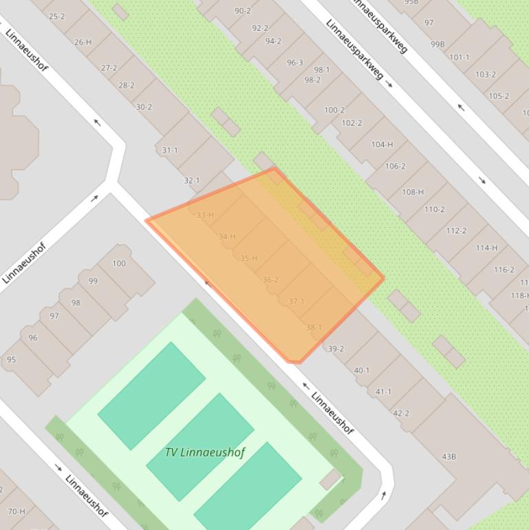 Kaart van postcodegebied 1098KL.