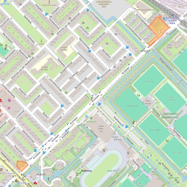 Kaart van postcodegebied 1098SH.