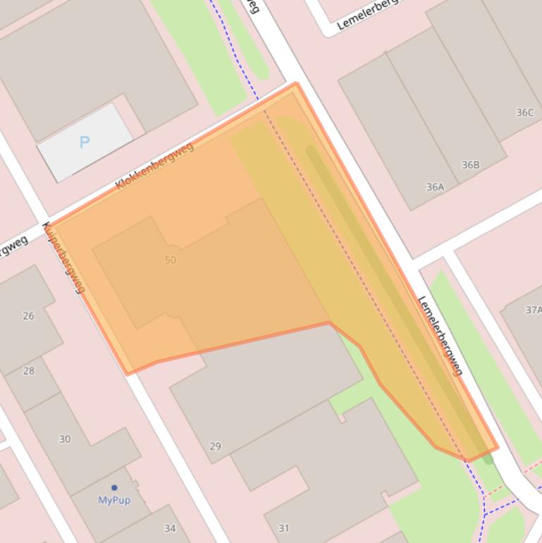 Kaart van postcodegebied 1101AP.